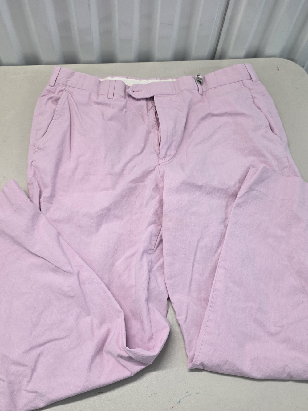 Brooks Brothers Fitzgerald Fit Pink Pants Men's Size 38x32